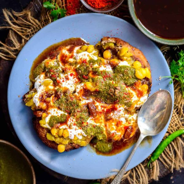 Aloo Tikki Chaat