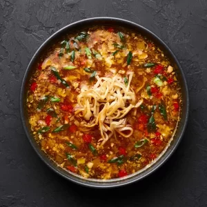 Veg Man Chow Soup