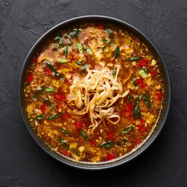 Veg Man Chow Soup